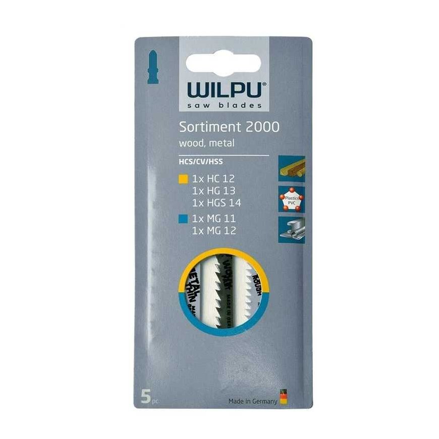 Pjūkleliai SORT 2000 (5vnt. rinkinys) WILPU – 4
