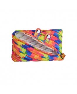 Пенал-кисточка ZIPIT Pixel Jumbo Pouch, ZTJ-PX-3, Желтый