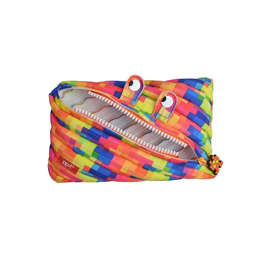 ZIPIT Pixel Jumbo Pouch, ZTJ-PX-3, Yellow