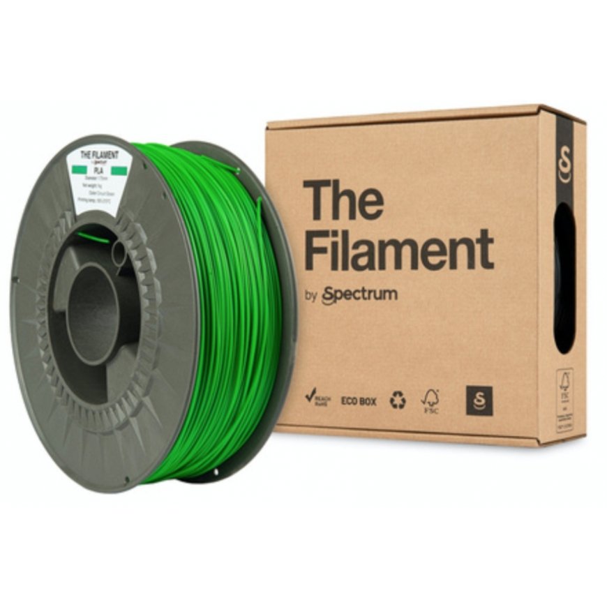 Spectrum Filaments TF-24007 3D printing material Polylactic acid (PLA) Green 1 kg