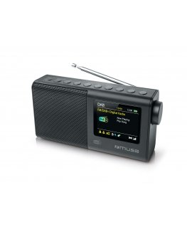 Muse M-117 DB raadio Kaasaskantav Digitaalne Must
