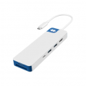 Targus Hyper HyperDrive Flex 8 Port USB-C Hub, Sininen | Hyper Targus Hyper HyperDrive Flex 8 Port USB-C Hub, Sininen | Hyper