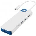 Targus Hyper HyperDrive Flex 8 prievadų USB-C centras, Mėlyna | Hyper Targus Hyper HyperDrive Flex 8 prievadų USB-C centras, Mėlyna | Hyper