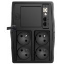 PowerWalker VI 1000 SCL FR puhvertoiteallikas (UPS) Liini-interaktiivne 1 kVA 600 W 4 vahelduvvoolu PowerWalker VI 1000 SCL FR puhvertoiteallikas (UPS) Liini-interaktiivne 1 kVA 600 W 4 vahelduvvoolu