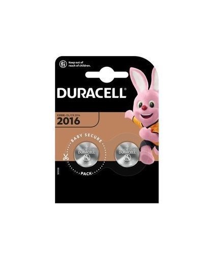 Duracell Lithium batteries 2016 2 pcs – 2