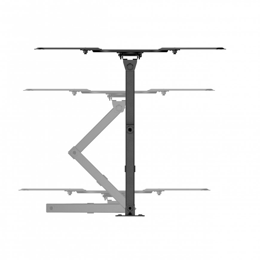 Mozi Slim pilno judėjimo D1 23-65" televizoriaus sieninis laikiklis – 3