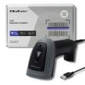 Qoltec 50863 barcode reader Handheld bar code reader 1D/2D LED Black Qoltec 50863 barcode reader Handheld bar code reader 1D/2D LED Black