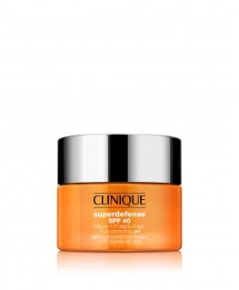Clinique Superdefense SPF 40 Fatigue + 1st Signs of Age kasvojen kosteuttaja Naisten 15 ml Geeli