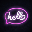 Manta SNL08PKT Stilius Neoninės Šviesos HELLO Rožinė/Balta Manta SNL08PKT Stilius Neoninės Šviesos HELLO Rožinė/Balta