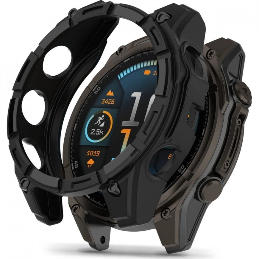TECH-PROTECT DEFENSE AIR GARMIN FENIX 8 (47 MM) JUODAS