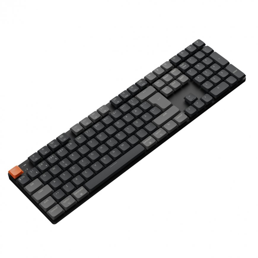 Keychron K5v2 RGB Hot Swap 100% mechanical keyboard, Keychron Low Profile 2.0 Brown switches – 3