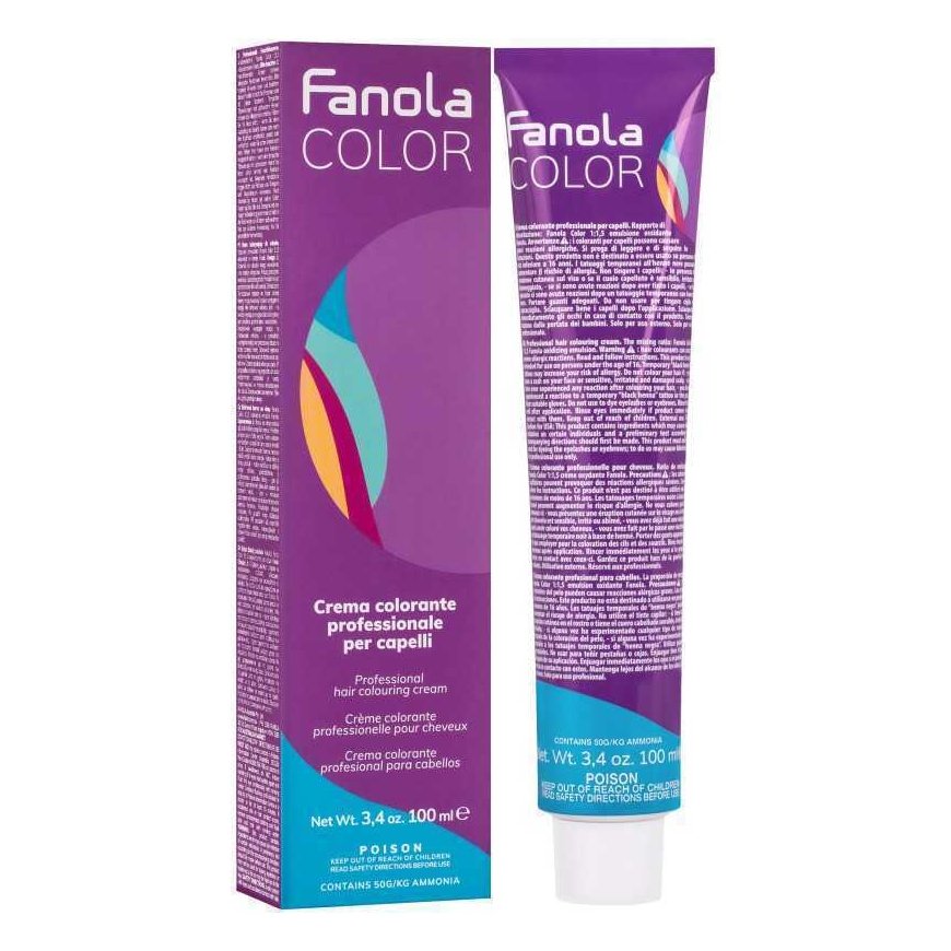 Fanola Color Professionaalse Juuksevärvi Kreem 6.34 100 ml