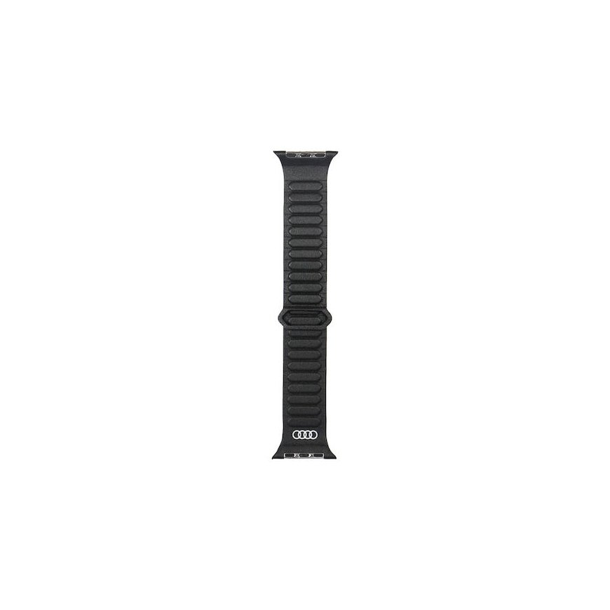 Audi logo ehtne nahk magnetiline rihm Apple Watch 44 jaoks – 2