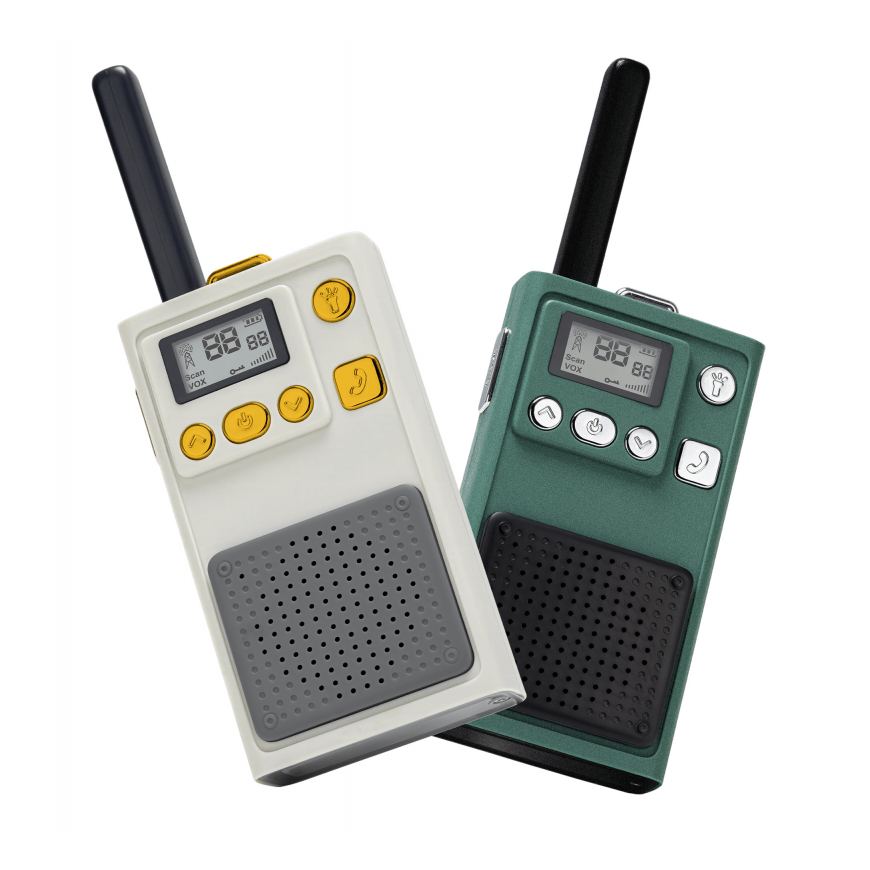 Ceiling lamp Radio Communication Set - Redleaf W1A 5km Range 8 Channels 99 Codes PTT VOX