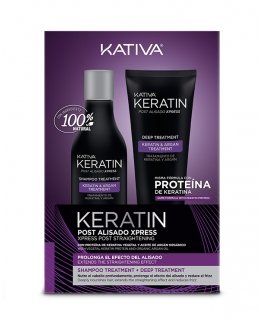 KATIVA Post Alisado Xpress Brazilian Post Straightening Kit