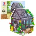 Lean Toys Mini Greenhouse Garden House Construction Blocks 588 pcs.