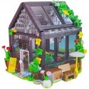 Lean Toys Mini Greenhouse Garden House Construction Blocks 588 pcs.