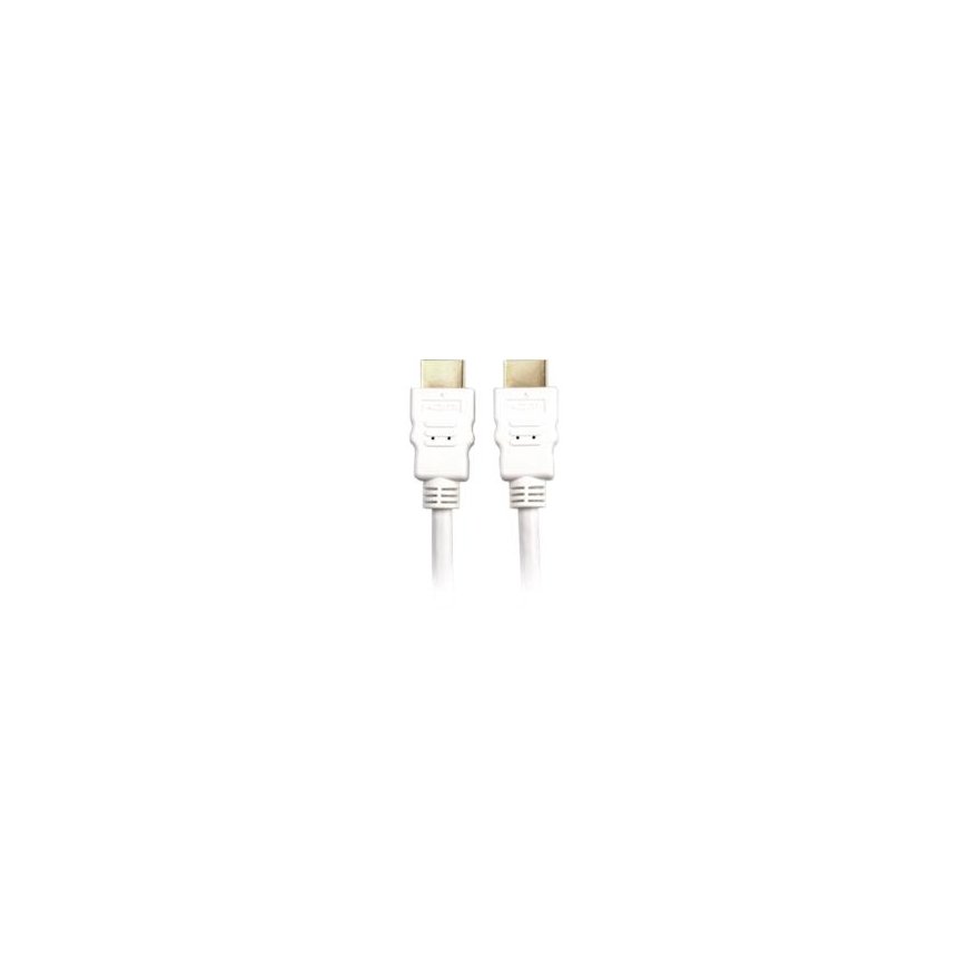 Sharkoon 1m, 2xHDMI HDMI kabelis HDMI Type A (Standard) Balts