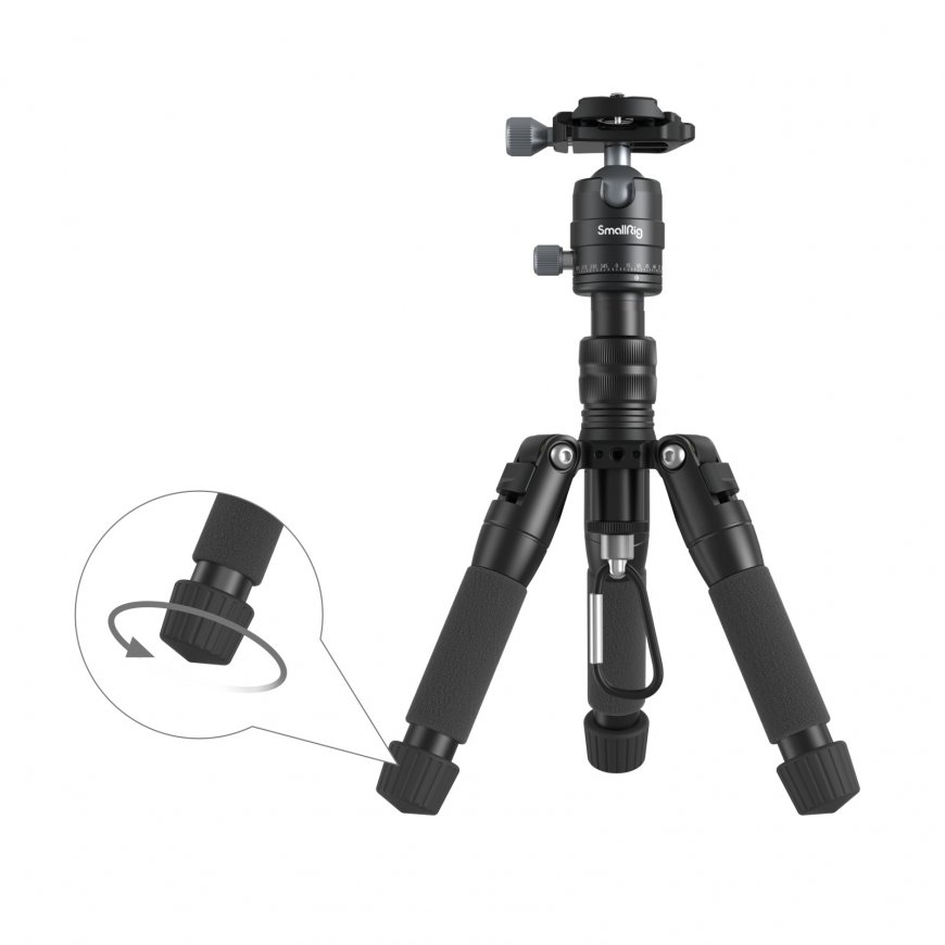 SmallRig 4289 trijkājis Viedtālrunis / digitālā kamera 3 kāja (-s) Melns – 2