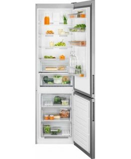 Electrolux LNT6ME36U2 refrigerator-freezer, gray / steel, 2m