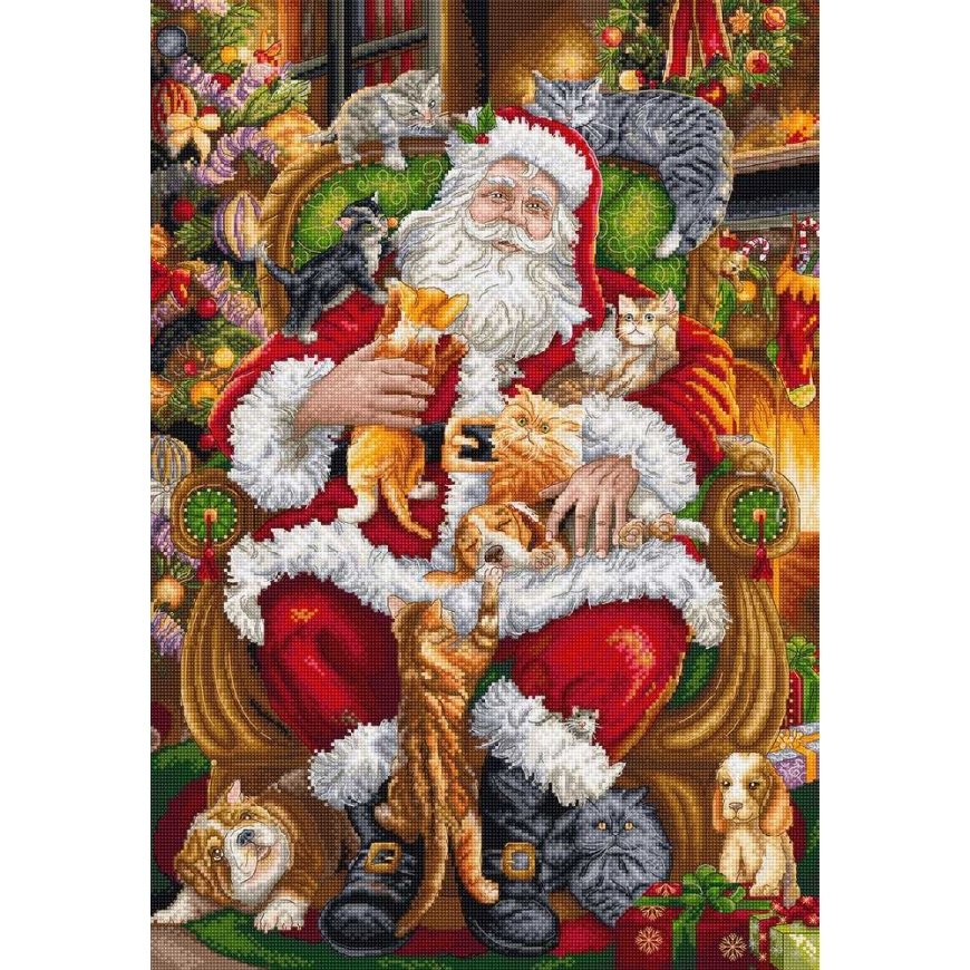 Letistitch Kryželių siuvinėjimo rinkinys "Paws & Presents" 32x46 cm SLETIL9947 – 2