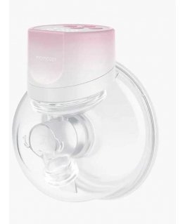 MOMCOZY ПЕРЕНОСНОЙ БЕСПРОВОДНОЙ МОЛОКОСОБИРАТЕЛЬ S12 PRO, РОЗОВЫЙ
