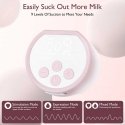 MOMCOZY PORTABLE WIRELESS BREAST PUMP S12 PRO, PINK MOMCOZY PORTABLE WIRELESS BREAST PUMP S12 PRO, PINK