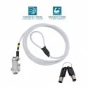 Mobilis 001378 кабельный замок Черный, Серый 1,8 m Mobilis 001378 кабельный замок Черный, Серый 1,8 m