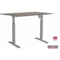 Säädettävän korkeuden pöytä SUN-FLEX ADAPT I, yhden moottorin, harmaa 120x80cm Säädettävän korkeuden pöytä SUN-FLEX ADAPT I, yhden moottorin, harmaa 120x80cm