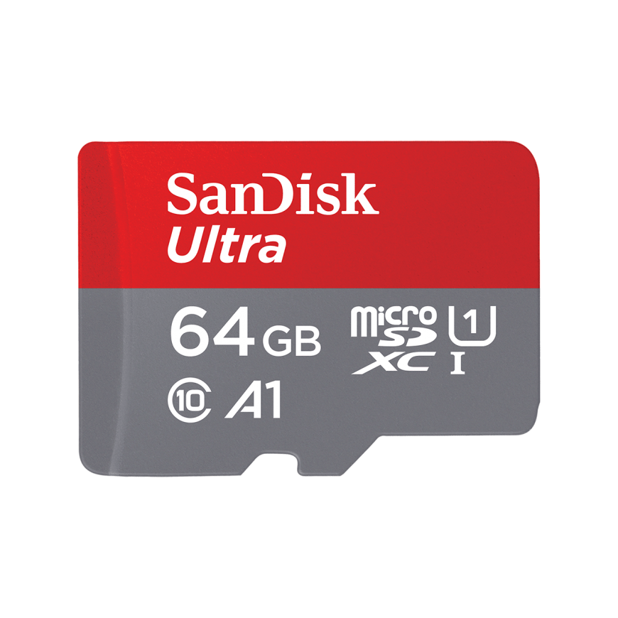 КАРТА SANDISK ULTRA MICROXC 64ГБ +