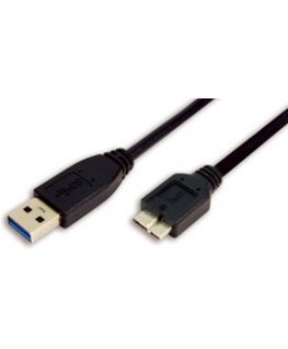 LogiLink 1m USB 3.0 USB-kaapeli USB 3.2 Gen 1 (3.1 Gen 1) USB A Micro-USB B musta