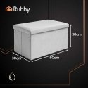Velvet Pilkas velvet pouf 60x30x30 cm Ruhhy 25994 Velvet Pilkas velvet pouf 60x30x30 cm Ruhhy 25994