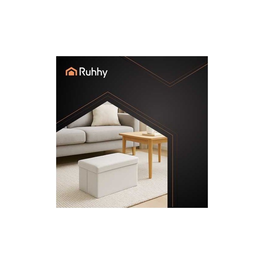 Sametist puf 60x30x30 cm Ruhhy 25994 – 5