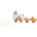 Viga Toys VIGA PolarB Wooden Hen with Chicks for Pulling Viga Toys VIGA PolarB Wooden Hen with Chicks for Pulling