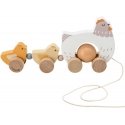 Viga Toys VIGA PolarB Wooden Hen with Chicks for Pulling Viga Toys VIGA PolarB Wooden Hen with Chicks for Pulling