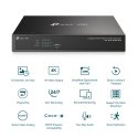 TP-Link VIGI NVR1008H-8MP verkkovideotallennin musta TP-Link VIGI NVR1008H-8MP verkkovideotallennin musta