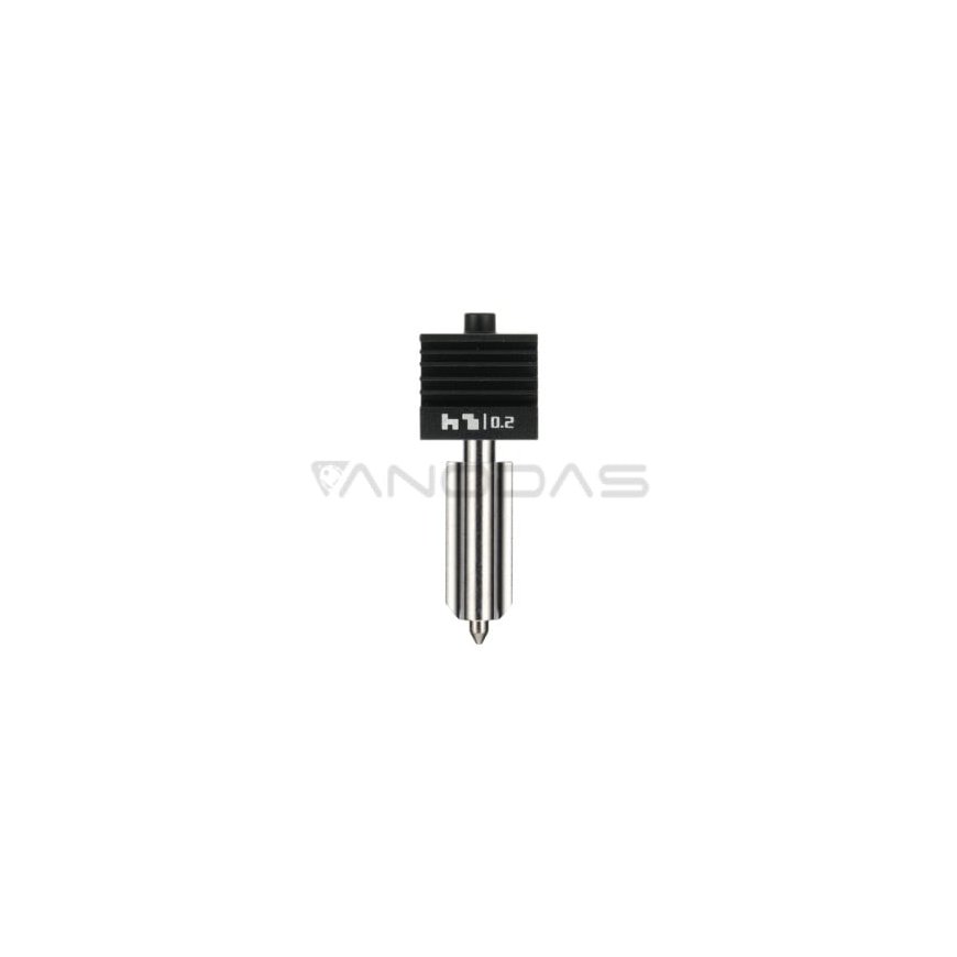 Bambu Lab H2D sērijas printera uzgalis ar nerūsējošā tērauda uzgali – 0.2 mm