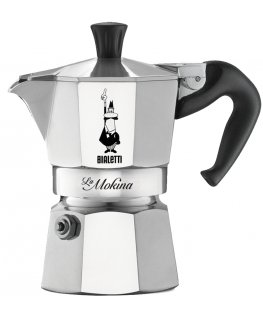 Bialetti 0002380 Mokos gaminimo indas 0,4 L Nerūdijančiojo plieno