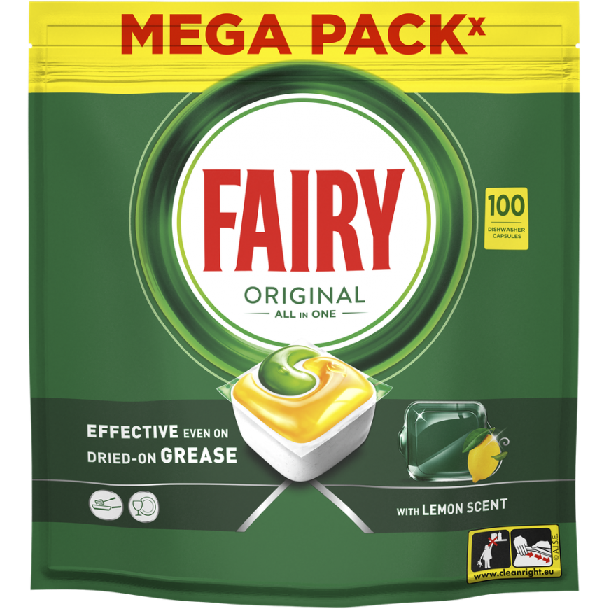 Fairy Indaploviņu tabletes Fairy Platinum All