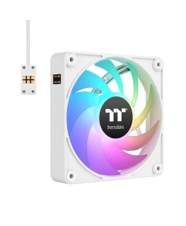 Thermaltake CL-F191-PL14SW-A Kompiuterio aušinimo sistema Kompiuterio korpusui Ventiliatorius 14 cm Balta 3 vnt