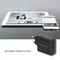 Qoltec 51717 toiteadapter ja vaheldi Hoonesisene 42 W Must