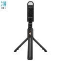 Riff K10-S Universal wireless selfie stick (expand 70cm) with Tripod / Mirror / Led light / Shutter button Black Riff K10-S Universal wireless selfie stick (expand 70cm) with Tripod / Mirror / Led light / Shutter button Black