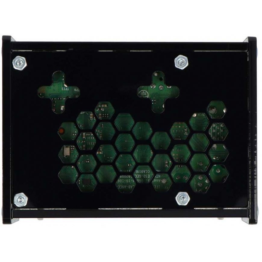 Gravlaser Raspberry Pi 4B korpuss ar regulējamu kameras turētāju - melns – 4