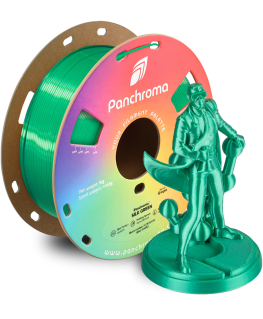 Polymaker Panchroma PLA Silk 1.75mm 1kg - Шелк Зеленый