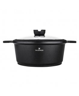 Valdinox Expert puodas 28 cm su dangčiu 6,0 l