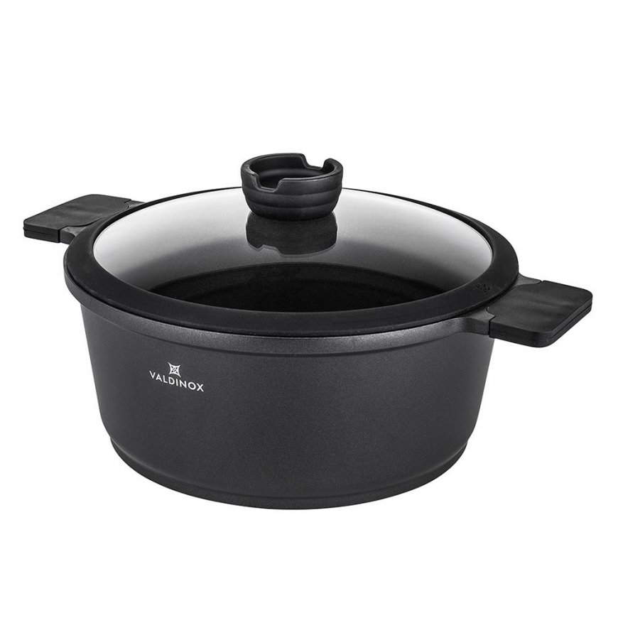 Valdinox Expert -kattila 28 cm kannella 6,0 l – 3