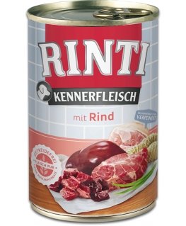 RINTI 91051 drėgnas šunų maistas Jautiena Suaugusių 400 g