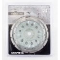 Graphite Timanttihiontalevy, 2 segmenttiä, 180 x 22,2 mm, kuiva Graphite Timanttihiontalevy, 2 segmenttiä, 180 x 22,2 mm, kuiva