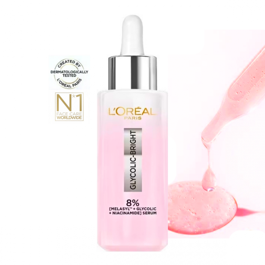 L'Oreal Bright Reveal Niacinamide Tumšo plankumu serums 30 ml