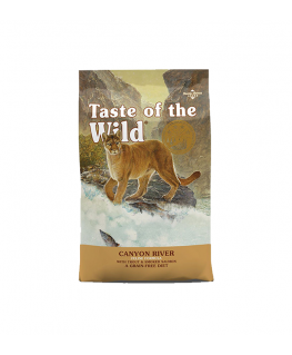 TASTE OF THE WILD Canyon River - sausā kaķu barība - 2kg
